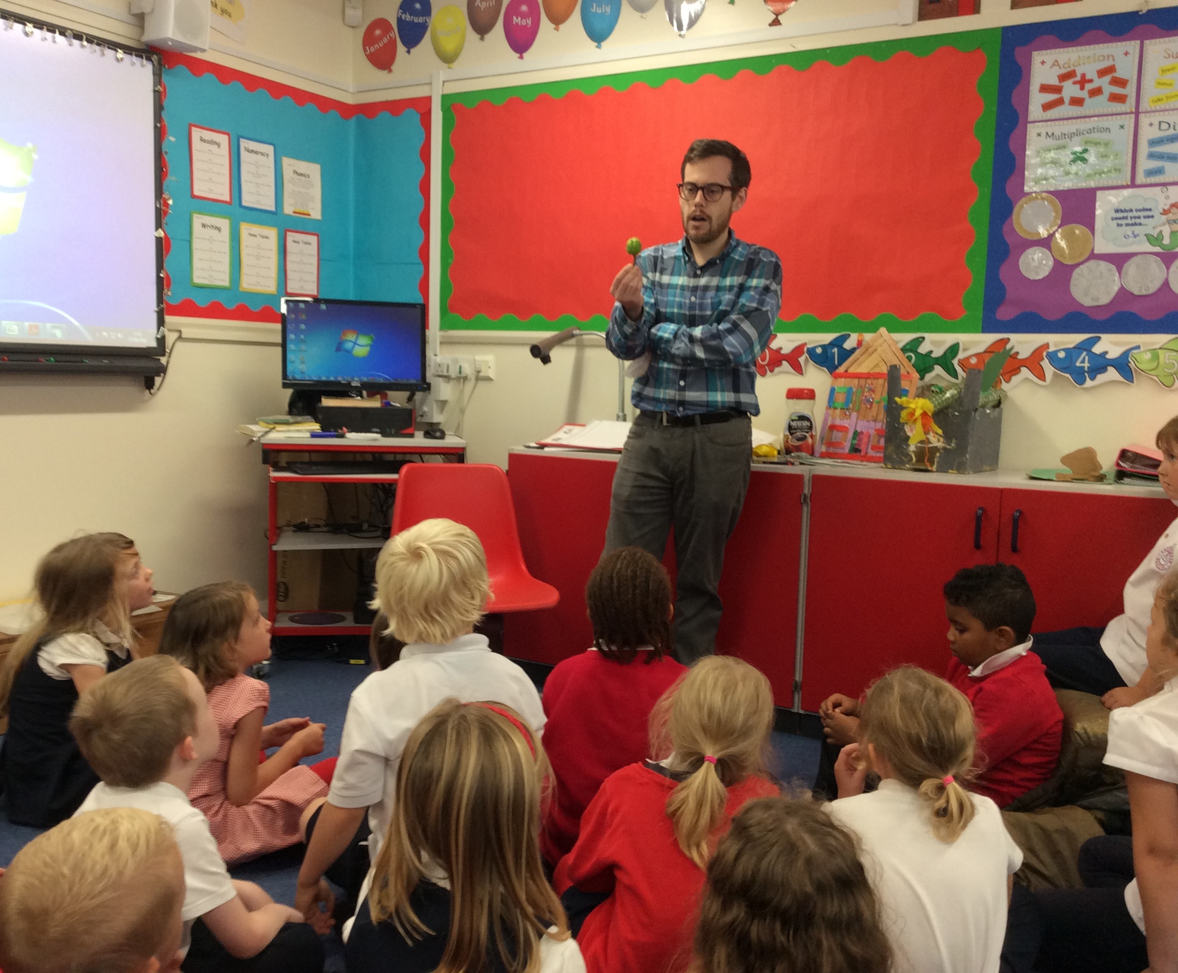 A Visit From The Vicar. - Archibald First School